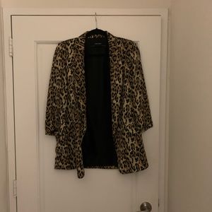 Zara Cheetah Print Blazer